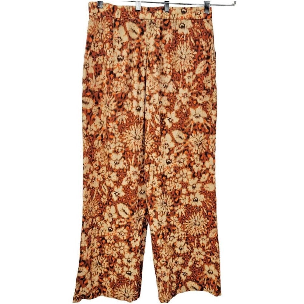 Zara Wide Leg Floral Pants